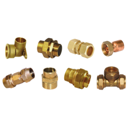 Copper/Brass Pipe Fittings Supplier in India